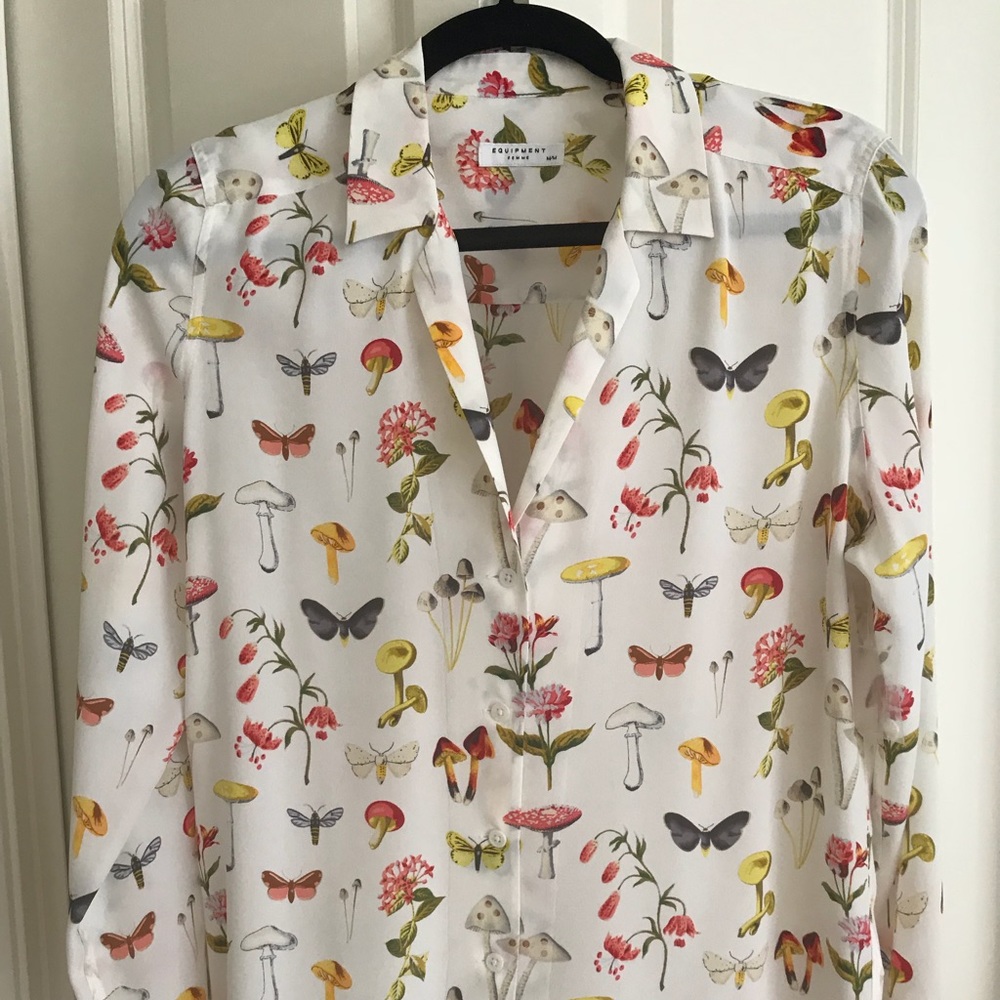 Equipment Adalyn Blouse Medium